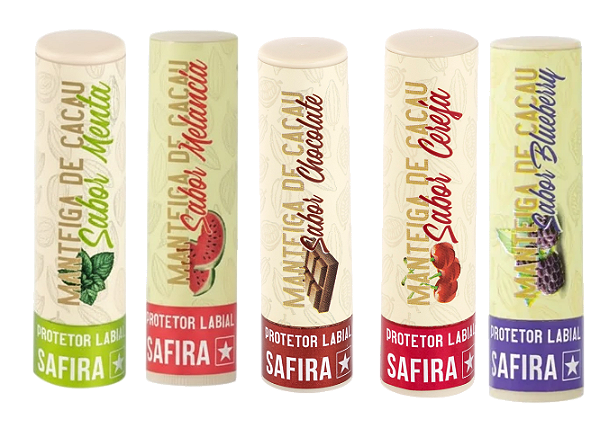 MANTEIGA DE CACAU SABORIZADA / SAFIRA