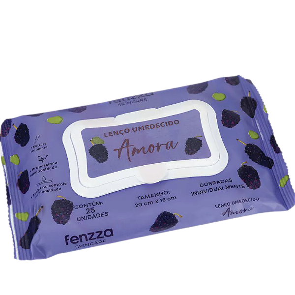 LENÇO UMEDECIDO AMORA/ FENZZA