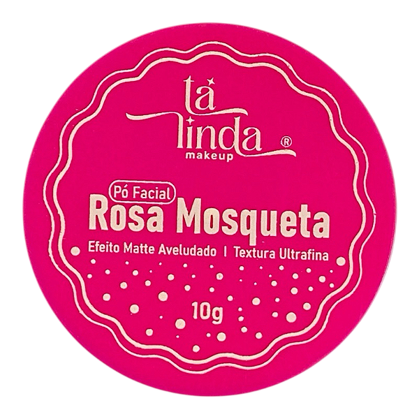 PÓ ROSA MOSQUETA - EFEITO AVELUDADO / TÁ LINDA MAKEUP