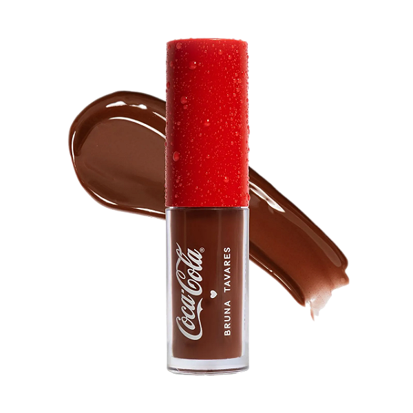 LIP GLOSS - COR: BROWN FIZZ / BRUNA TAVARES FT. COCA COLA