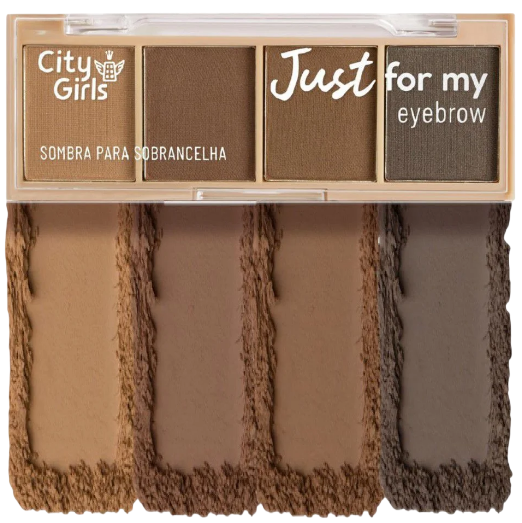 SOMBRA PARA SOBRANCELHAS - JUST FOR MY EYEBROW / CITY GIRLS