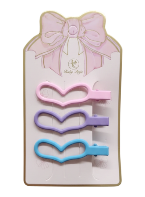 KIT COM 3 PRESILHAS - RA-650-8 / RUBY ANJO