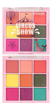 PALETA DE SOMBRAS - CIRCUS SHOW - COR: A / SP COLORS