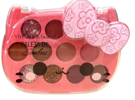 PALETA DE SOMBRAS 12 CORES - YYC-0138 - COR 2 / YOYO MAQUIAMOR