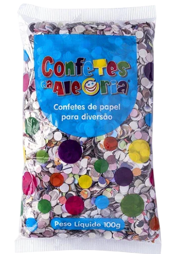 CONFETES DA ALEGRIA 100G