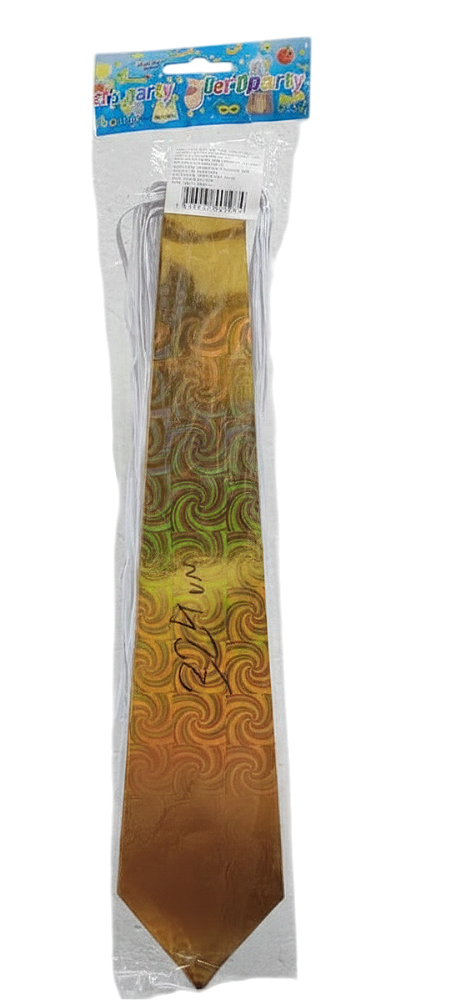 PACOTE DE GRAVATAS DOURADAS