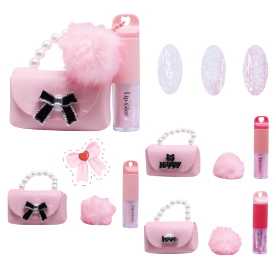 LIP GLOSS COM CHAVEIRO E BOLSINHA - YYD-LP012 |VALOR UNITÁRIO| / YOYO MAQUIAMOR