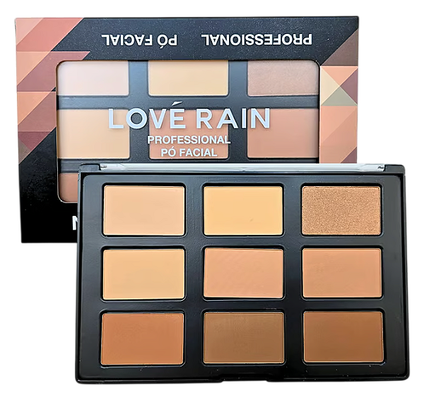 PALETA DE PO FACIAL/ LOVE RAIN
