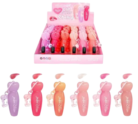 GLOSS COM CHAVEIRO-Y336/ HELLO MINI
