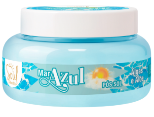 GELEIA CORPORAL HIDRATANTE-MAR AZUL POS SOL/ SOUL COSMETICO