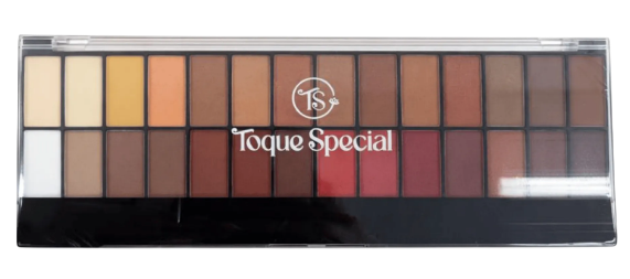 PALETA DE SOMBRAS 28 CORES - COR 01 - TS0121 / TOQUE SPECIAL