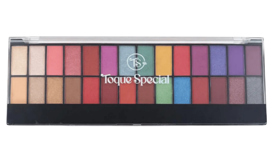PALETA DE SOMBRAS 28 CORES - COR 02 - TS0121 / TOQUE SPECIAL