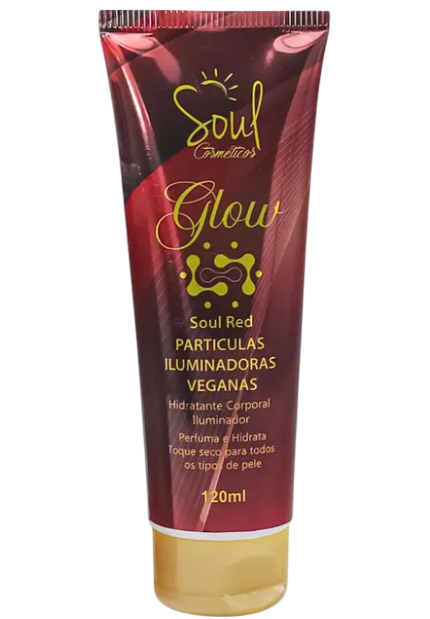 HIDRATANTE CORPORAL GLOW ILUMINADOR-SOUL RED/ SOUL COSMETICOS