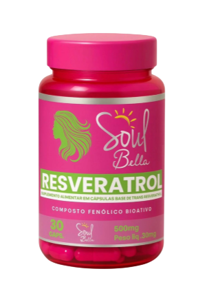 SUPLEMENTO ALIMENTAR- RESVERATROL/ SOUL COSMETICOS