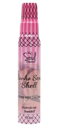 PERFUME PARA CALCINHA- SHELL/ SOUL COSMETICOS