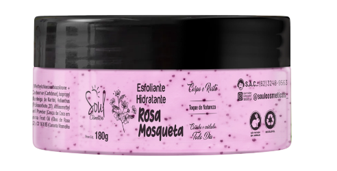 ESFOLIANTE HIDRATANTE-ROSA MOSQUETA/ SOUL COSMETICOS
