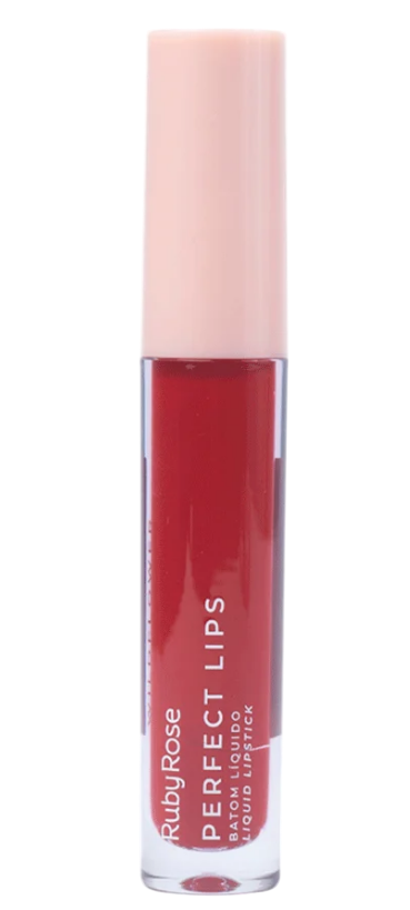 BATOM LÍQUIDO PERFECT LIPS - WILDFLOWER / RUBY ROSE