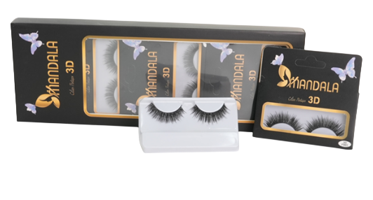 CÍLIOS POSTIÇOS 3D-MC013/ MANDALA