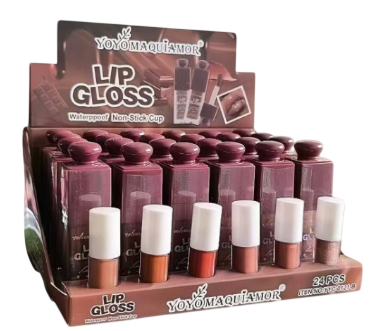 LIP GLOSS-YYC0121-B/ YOYOMAQUIAMOR