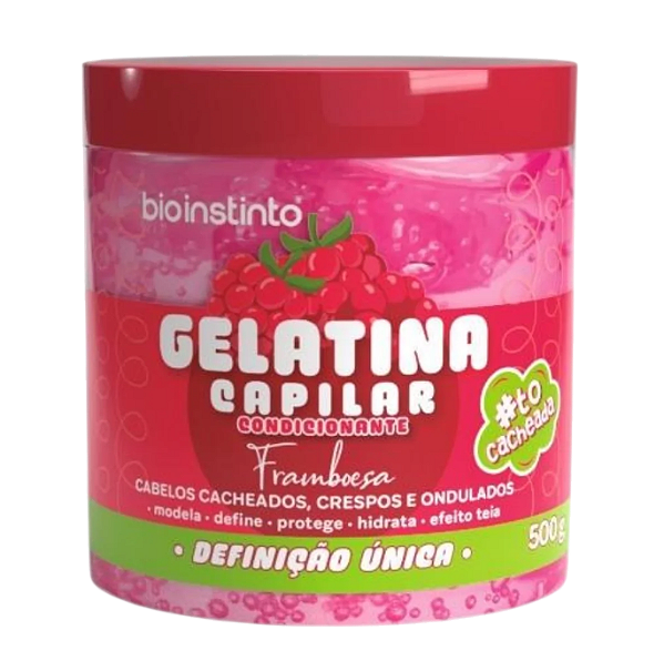 GELATINA CAPILAR CONDICIONANTE- FRAMBOESA/ BIO INSTINTO