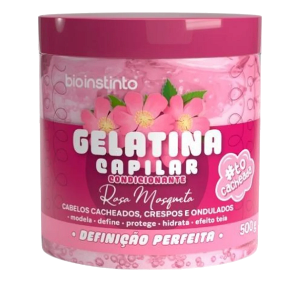 GELATINA CAPILAR CONDICIONANTE- ROSA MOSQUETA/ BIO INSTINTO