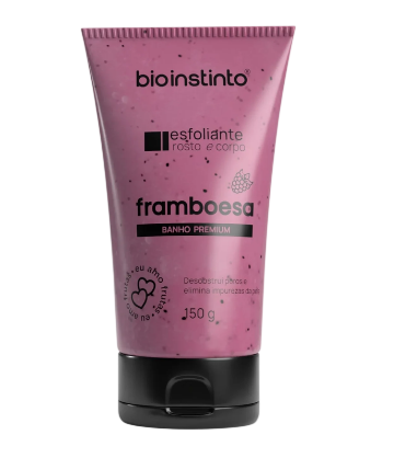 ESFOLIANTE ROSTO E CORPO- FRAMBOESA / BIO INSTINTO