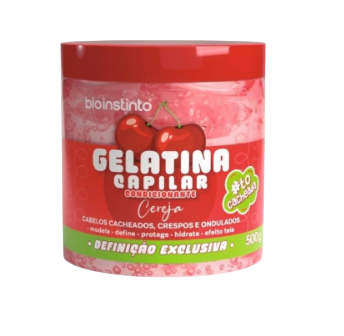 GELATINA CAPILAR CONDICIONANTE- CEREJA/ BIO INSTINTO