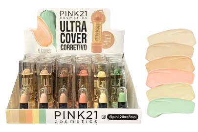 CORRETIVO EM BALA-ULTRA COUVER/ PINK 21