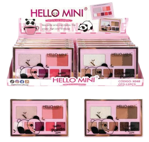 PALETA DE SOMBRA - PANDA CUTE / HELLO MINI