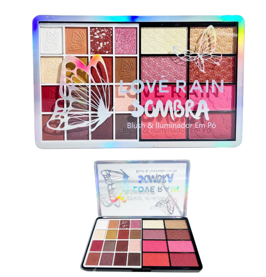 PALETA DE SOMBRA-LR9160 / LAVE RAIN