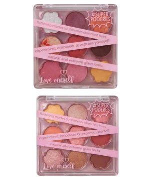 PALETA SOMBRAS - LOVE ONESELF / SUPER PODERES