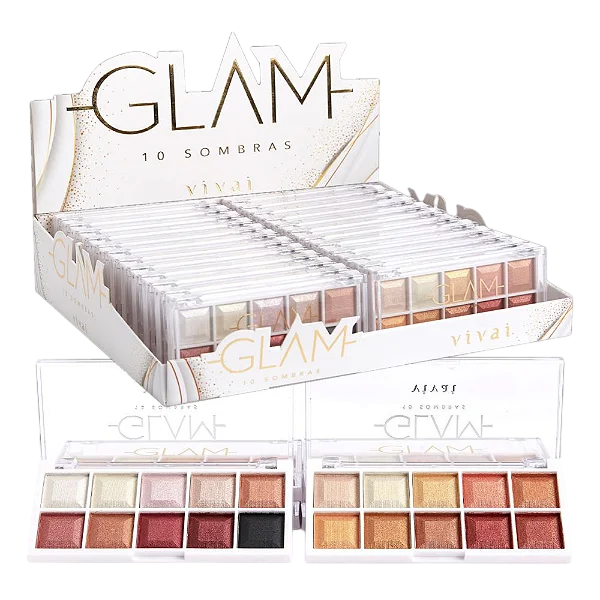 SOMBRA GLAM 10 CORES-REF :407311 / VIVAI