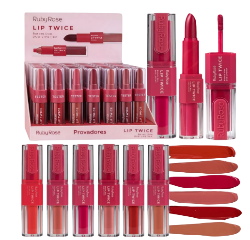 BATOM DUO - LIP TWICE G1 / RUBY ROSE