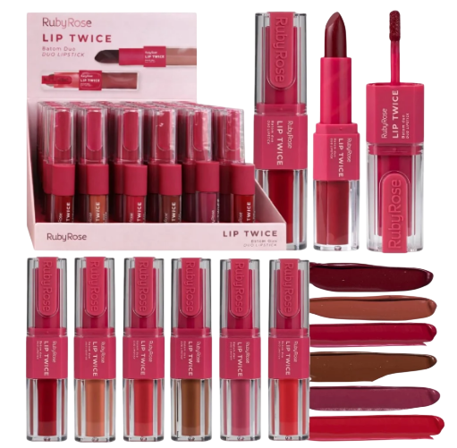 BATOM DUO - LIP TWICE G2 / RUBY ROSE