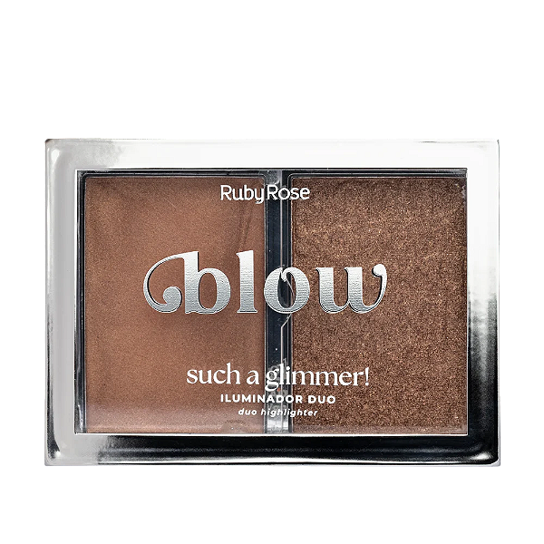 DUO ILUMINADOR SUCH A GLIMMER - COR: LIKE A GOLD RING |COLEÇÃO BLOW| / RUBY ROSE