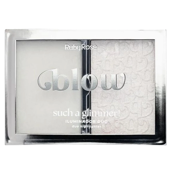 DUO ILUMINADOR SUCH A GLIMMER - COR: LIKE DIAMOND |COLEÇÃO BLOW| / RUBY ROSE