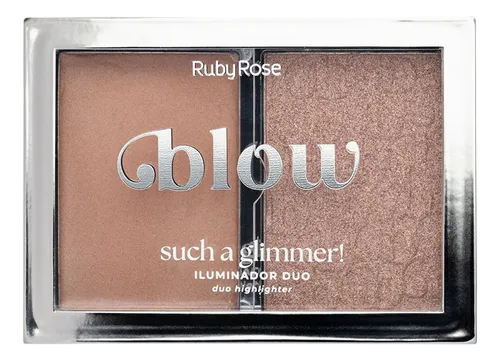 DUO ILUMINADOR SUCH A GLIMMER - COR: LIKE GLITTER IN THE AIR |COLEÇÃO BLOW| / RUBY ROSE