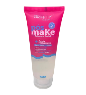SABONETE FACIAL PÓS MAKE- +ÁCIDO HIALURÔNICO- / GRIFFTY MAKE