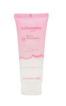 SABONETE FACIAL- ÁCIDO HIALURÔNICO+ ROSA MOSQUETA- / GRIFFTY MAKE