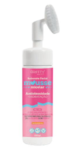 SABONETE MOUSSE - ANTIOLEOSIDADE+ HIDRATAÇÃO - / GRIFFTY MAKE