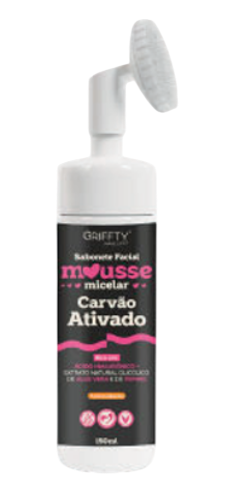 SABONETE MOUSSE - CARVÃO ATIVADO - / GRIFFTY MAKE