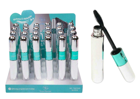 MÁSCARA DE CÍLIOS- 2 EM 1 EFEITO DUPLO / TOQUE SPECIAL