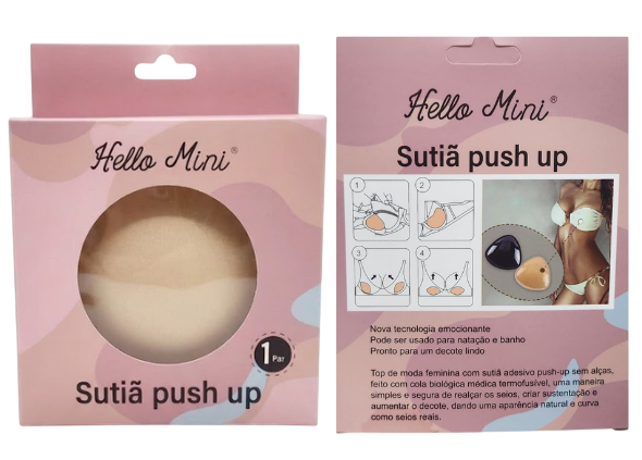 SUTIÃ PUSH- HL615- /HELLO MINI