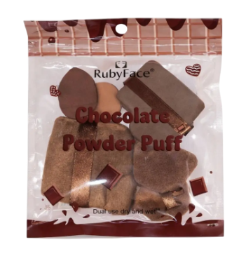 KIT DE ESPONJAS ||CHOCOLATE POWDER PUFF CB0072||
