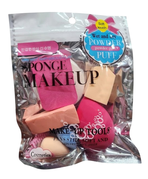 KIT DE ESPONJAS- CB0005 - | POWDER PUFF|