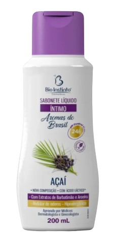 SABONETE LÍQUIDO ÍNTIMO- AÇAÍ / BIO INSTINTO