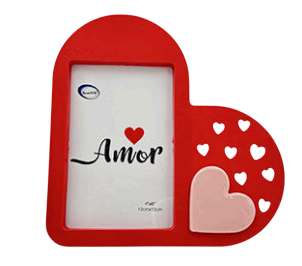 PORTA RETRATO DE CORAÇÃO -HP68496- / INTERPONTE