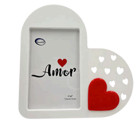 PORTA RETRATO DE CORAÇÃO -HP68496- / INTERPONTE