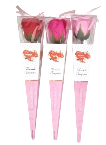 ROSA ARTIFICIAL COM EMBALAGEN