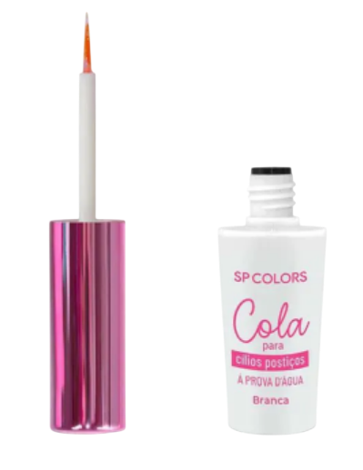COLA PARA CÍLIOS POSTIÇOS - À PROVA D'ÁGUA - / SP COLORS